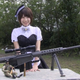 Illustration for article titled This Lady Cosplays in Cute Outfits and Then Shoots Deadly Assault Rifles